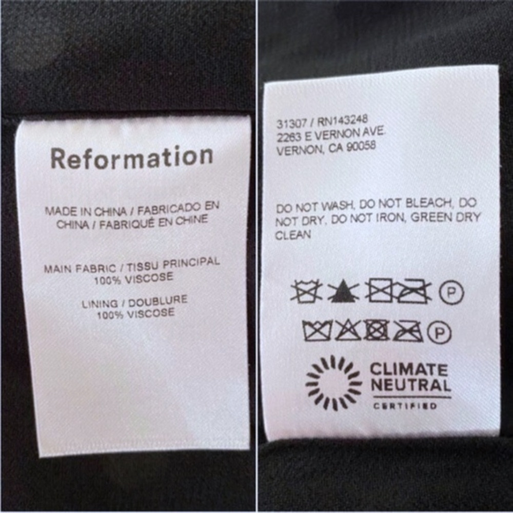 NEW Reformation Besse Dress Bettie 2 - Picture 12 of 17